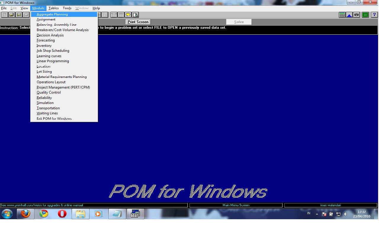 pom qm software for mac